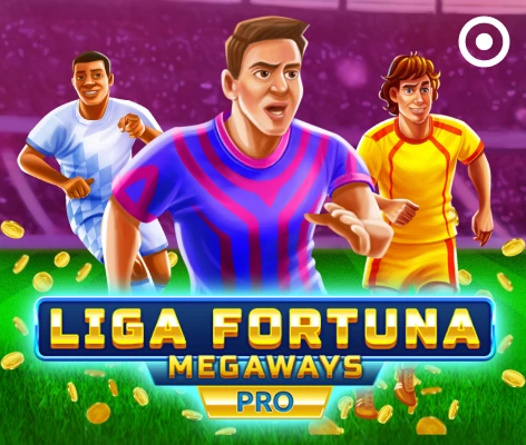 Liga Fortuna Megaways Pro footballers stadium coins